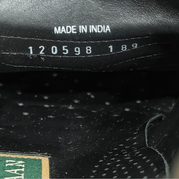 Cole Haan Men 11M Black Classic Penny Loafer Leather Shoes Sq Toe Slipon C04715 - Picture 4 of 16